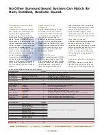 Preview for 6 page of Yamaha RX-V640 Product Bulletin