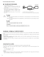 Preview for 2 page of Yamaha RX-V675 Service Manual