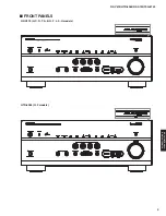 Preview for 3 page of Yamaha RX-V675 Service Manual