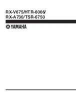 Preview for 182 page of Yamaha RX-V675 Service Manual