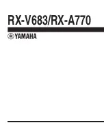 Предварительный просмотр 207 страницы Yamaha RX-V683 Service Manual