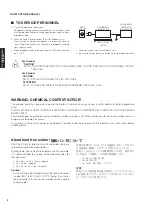 Предварительный просмотр 2 страницы Yamaha RX-V767 Service Manual