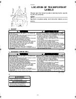 Preview for 12 page of Yamaha RX10RTL Owner'S Manual