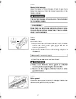 Preview for 39 page of Yamaha RX10RTL Owner'S Manual