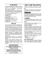 Preview for 3 page of Yamaha RX10RTW Supplementary Service Manual