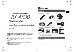 Предварительный просмотр 10 страницы Yamaha RXA830 Setup Manual