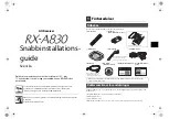 Предварительный просмотр 26 страницы Yamaha RXA830 Setup Manual