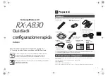 Предварительный просмотр 34 страницы Yamaha RXA830 Setup Manual