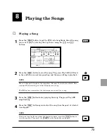 Предварительный просмотр 81 страницы Yamaha RY20 Owner'S Manual