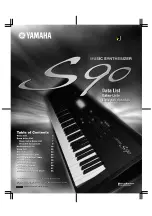Yamaha S90 Data List preview