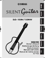 Yamaha Silent Guitar SLG-100N Owner'S Manual preview