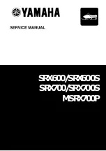 Yamaha SRX600 Service Manual preview