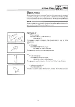 Предварительный просмотр 12 страницы Yamaha SRX600 Service Manual