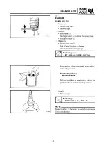 Предварительный просмотр 17 страницы Yamaha SRX600 Service Manual