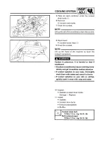 Предварительный просмотр 21 страницы Yamaha SRX600 Service Manual