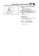 Предварительный просмотр 27 страницы Yamaha SRX600 Service Manual