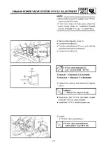 Предварительный просмотр 29 страницы Yamaha SRX600 Service Manual