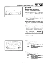 Предварительный просмотр 46 страницы Yamaha SRX600 Service Manual