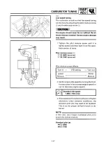 Предварительный просмотр 51 страницы Yamaha SRX600 Service Manual