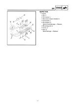 Предварительный просмотр 71 страницы Yamaha SRX600 Service Manual