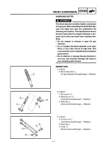 Предварительный просмотр 73 страницы Yamaha SRX600 Service Manual