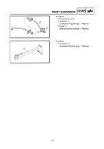 Предварительный просмотр 74 страницы Yamaha SRX600 Service Manual