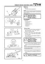 Предварительный просмотр 80 страницы Yamaha SRX600 Service Manual