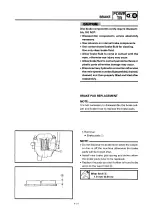 Предварительный просмотр 98 страницы Yamaha SRX600 Service Manual