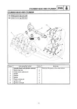 Предварительный просмотр 116 страницы Yamaha SRX600 Service Manual