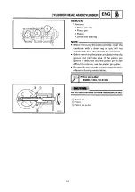 Предварительный просмотр 118 страницы Yamaha SRX600 Service Manual