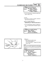 Предварительный просмотр 121 страницы Yamaha SRX600 Service Manual