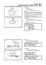 Предварительный просмотр 122 страницы Yamaha SRX600 Service Manual