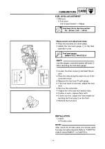 Preview for 155 page of Yamaha SRX600 Service Manual