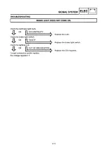 Предварительный просмотр 170 страницы Yamaha SRX600 Service Manual