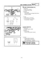 Предварительный просмотр 179 страницы Yamaha SRX600 Service Manual