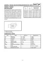 Предварительный просмотр 202 страницы Yamaha SRX600 Service Manual