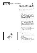 Preview for 11 page of Yamaha SX150C Service Manual