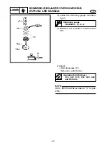 Предварительный просмотр 202 страницы Yamaha SX150C Service Manual