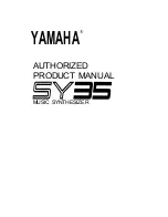 Yamaha SY-35 Product Manual preview