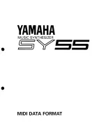Yamaha SY55 Supplementary Manual preview