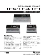 Yamaha TF5 Service Manual preview
