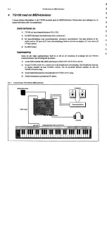 Предварительный просмотр 7 страницы Yamaha TG100 Handledning