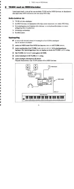 Предварительный просмотр 6 страницы Yamaha TG300 Snabbmanual