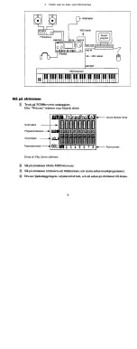 Предварительный просмотр 11 страницы Yamaha TG300 Snabbmanual