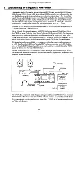 Предварительный просмотр 17 страницы Yamaha TG300 Snabbmanual