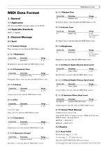 Preview for 22 page of Yamaha TG300 Sound List & Midi Data