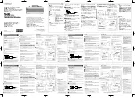 Preview for 1 page of Yamaha THR Series Quick Manual