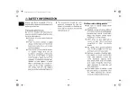 Предварительный просмотр 12 страницы Yamaha Tricity MW125 Owner'S Manual