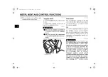 Предварительный просмотр 30 страницы Yamaha Tricity MW125 Owner'S Manual