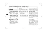 Предварительный просмотр 38 страницы Yamaha Tricity MW125 Owner'S Manual